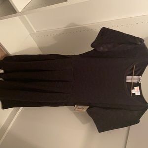LuLaRoe Amelia NWT Large Black